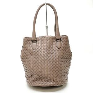 Bottega Veneta Bucket Shoulder Bag Weaved Super Soft Leather Bag